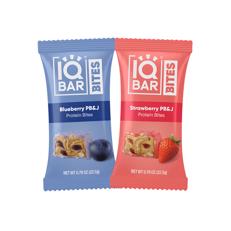 Load image into Gallery viewer, IQBAR Protein Bites PB&J Variety, 1ct