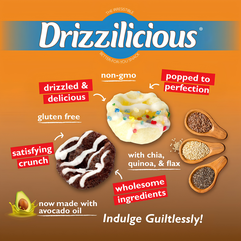 Load image into Gallery viewer, Drizzilicious Mini Rice Cakes Variety, 1ct