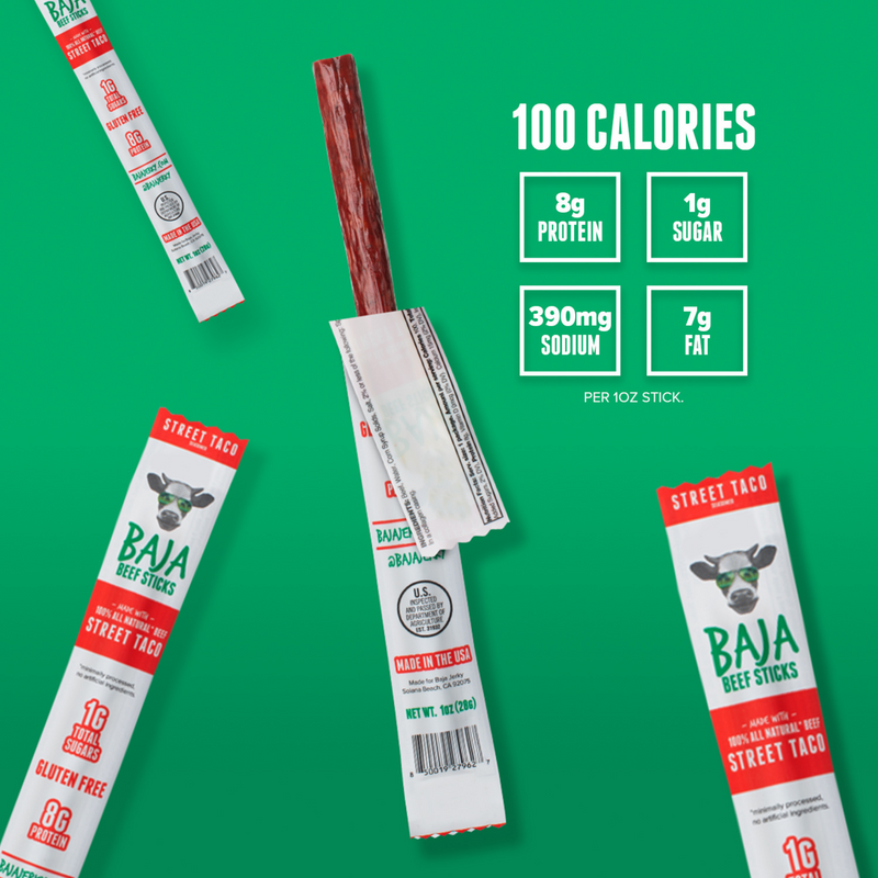 Load image into Gallery viewer, New! Baja Vida Beef Sticks Variety, 1ct