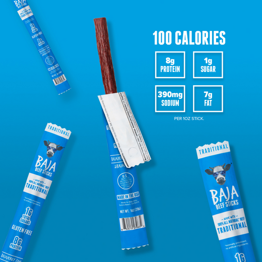 New! Baja Vida Beef Sticks Variety, 1ct