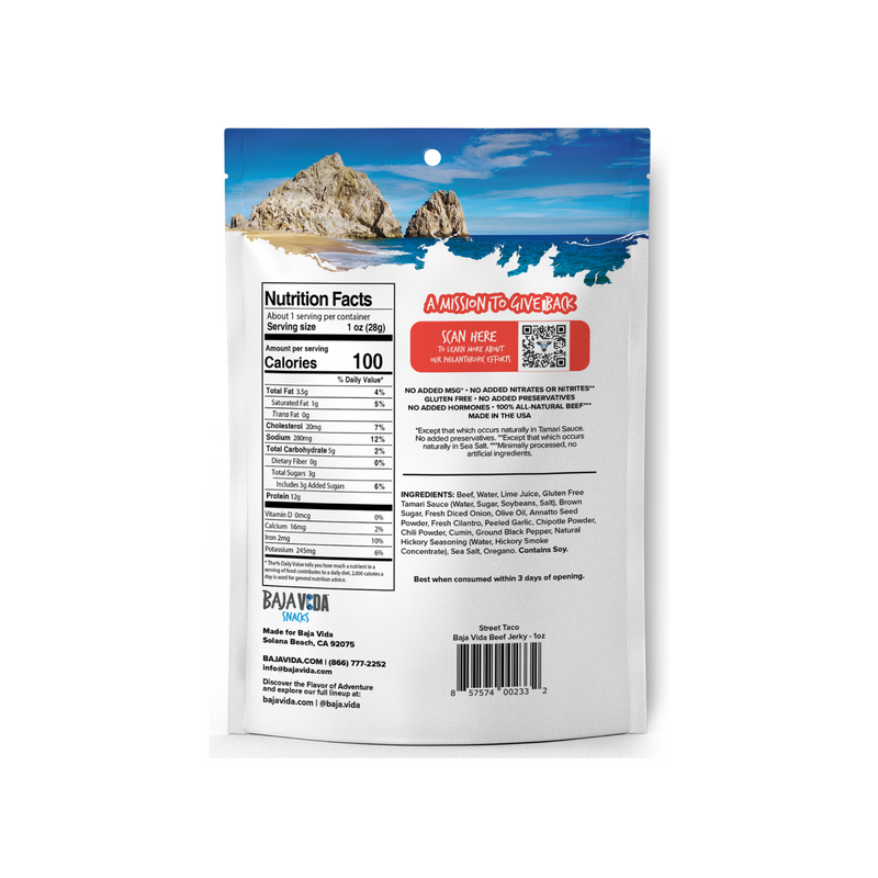 Load image into Gallery viewer, New! Baja Vida Jerky Pouch Variety, 1ct