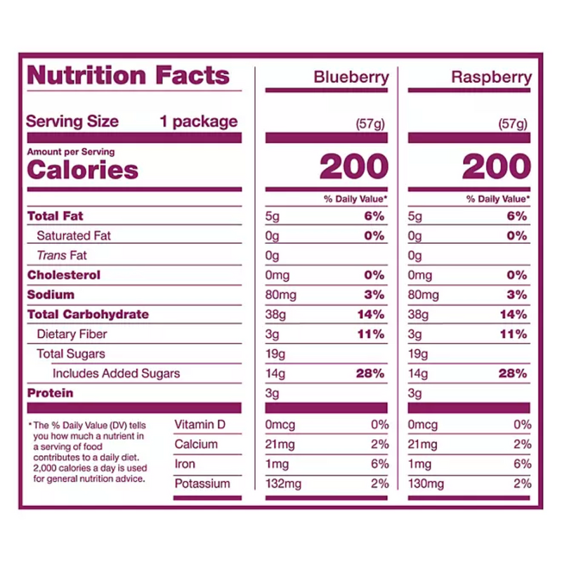 Load image into Gallery viewer, Nature's Bakery Fig Bar Variety Nutrition