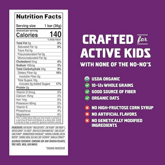 Clif Z Bar Nutrition - Chocolate Chip