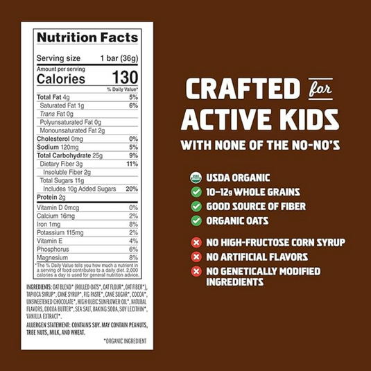 Clif Z Bar Nutrition - Brownie