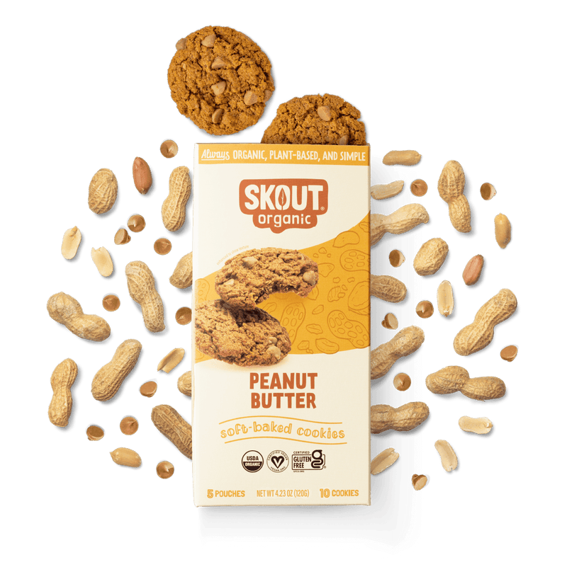 Load image into Gallery viewer, Skout Organic Peanut Butter Soft Baked Cookies