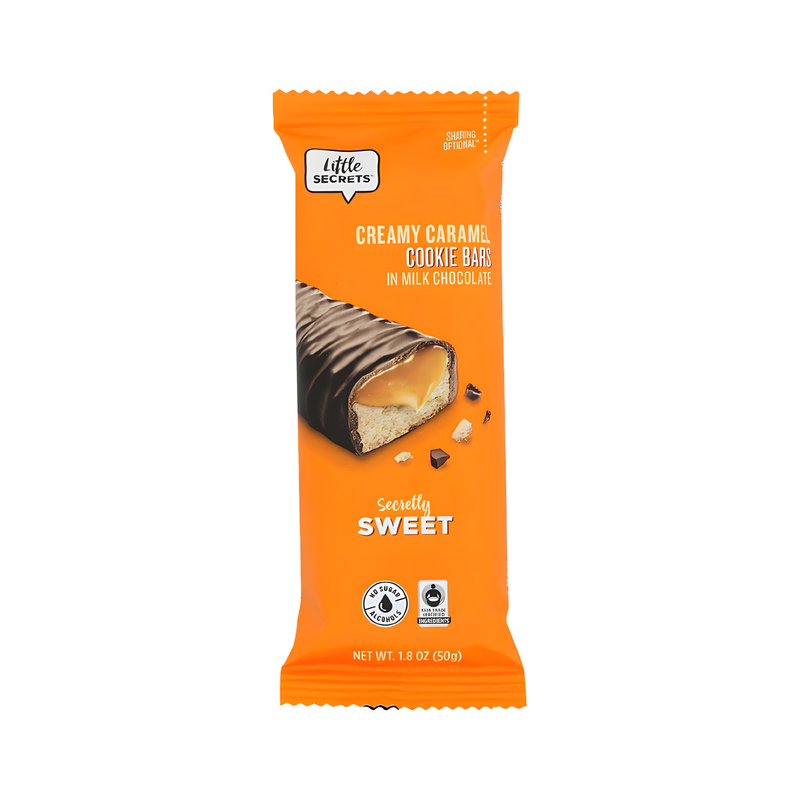 Load image into Gallery viewer, Little Secrets Milk Chocolate Caramel Cookie Twin Bars
