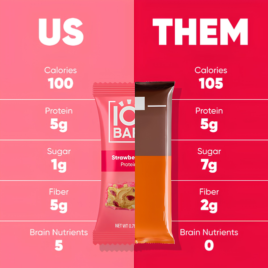 IQBAR Protein Bites PB&J Variety, 1ct