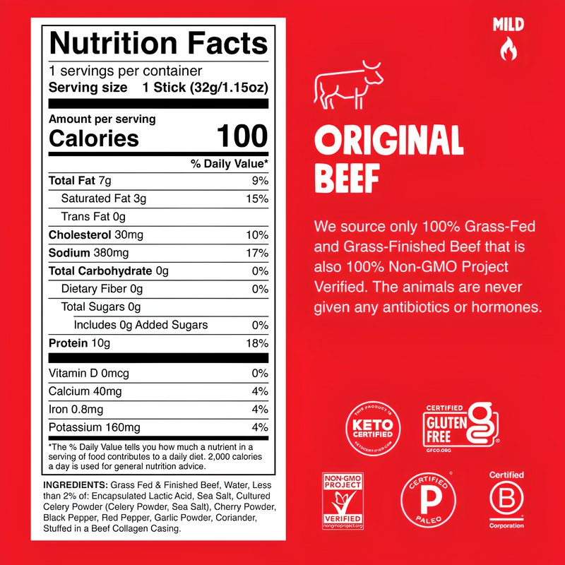 Load image into Gallery viewer, Chomps Original Beef Stick
