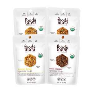 Foods Alive Sprouted Crisps Variety, 1ct