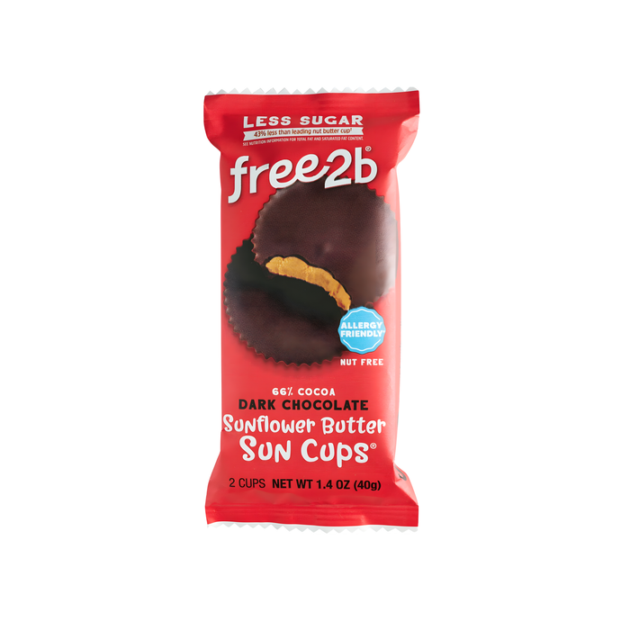 Free2b Dark Chocolate Sunflower Butter Cups