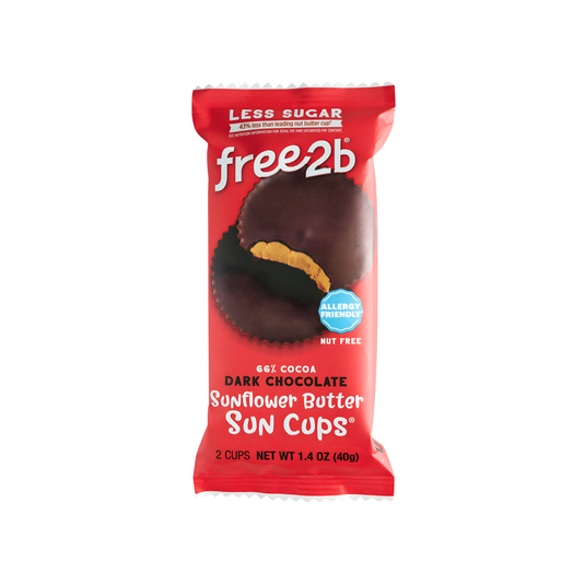Free2b Dark Chocolate Sunflower Butter Cups