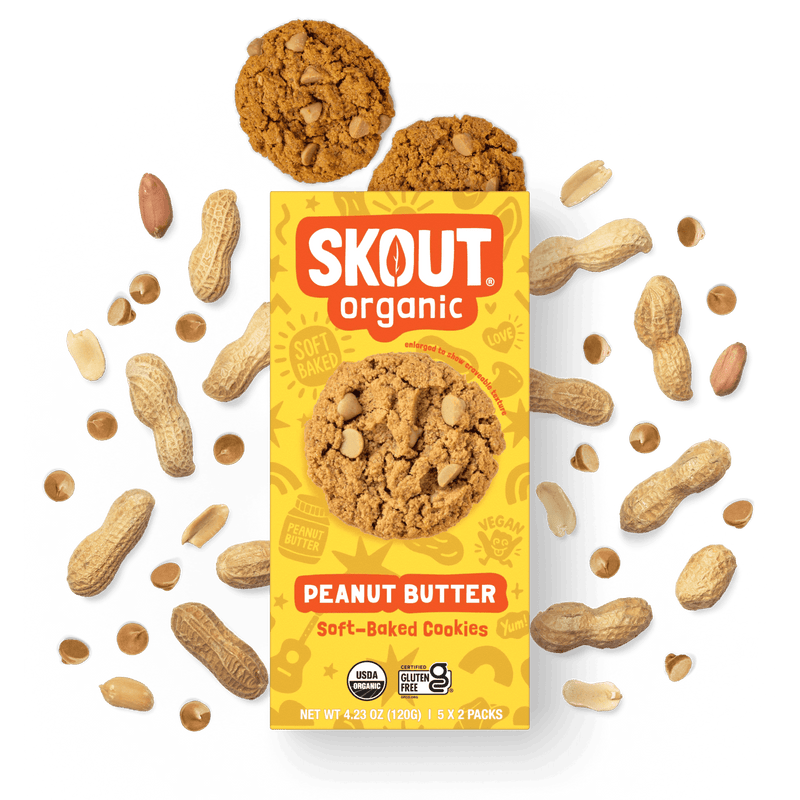 Load image into Gallery viewer, Skout Organic Peanut Butter Soft Baked Cookies

