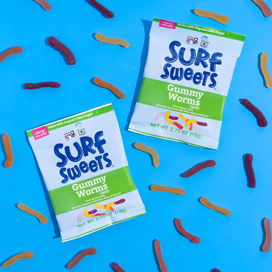 Surf Sweets Gummy Worms