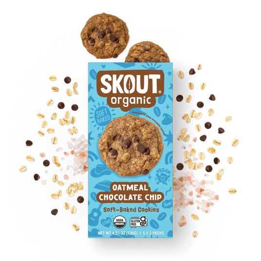 Skout Organic Oatmeal Chocolate Chip Soft Baked Cookies