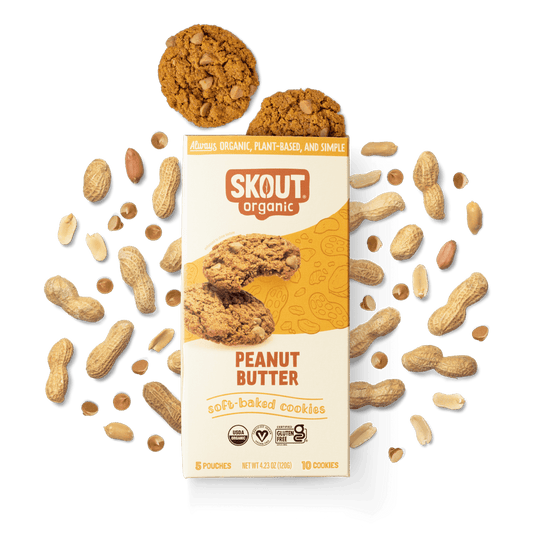 Skout Organic Peanut Butter Soft Baked Cookies