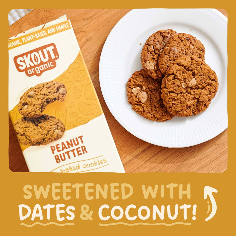 Load image into Gallery viewer, Skout Organic Peanut Butter Soft Baked Cookies
