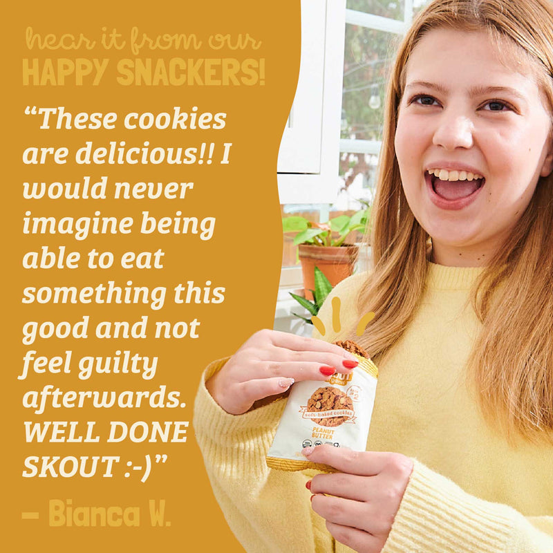 Load image into Gallery viewer, Skout Organic Peanut Butter Soft Baked Cookies
