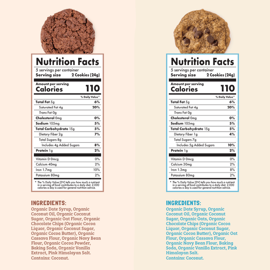 Skout Organic Soft Baked Cookie Sample Pack